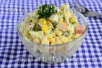 Вкусный салат с крабовыми палочками